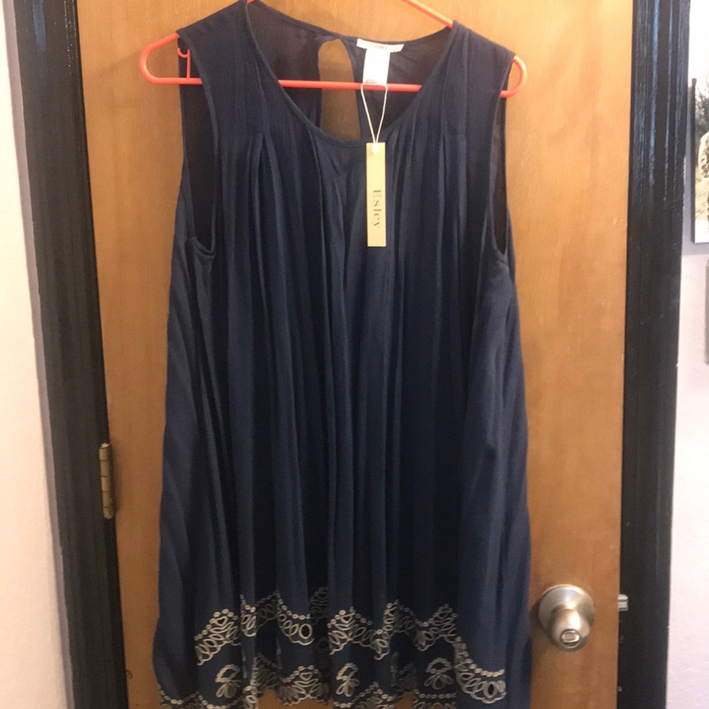 Easley blue dress
